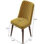 Katie - Mid-Century Modern Dining Chair (Set of 2) - R&R Furniture Gallery (Fountain Valley, CA)
