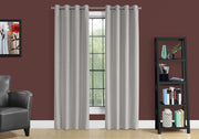 2 Pieces Set, Curtain Panel, Room Darkening, Grommet - R&R Furniture Gallery (Fountain Valley, CA)