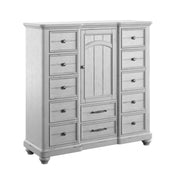 22 Drawer Master Chest With Cabinet - Gray - R&R Furniture Gallery (Fountain Valley, CA)