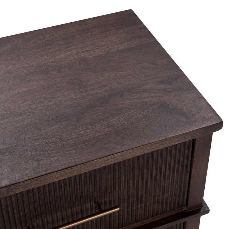 Westlake - 2-Drawer Nightstand - Kona Brown - R&R Furniture Gallery (Fountain Valley, CA)