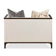 Belmont Place - Matching Chair - Cream / Espresso - R&R Furniture Gallery (Fountain Valley, CA)