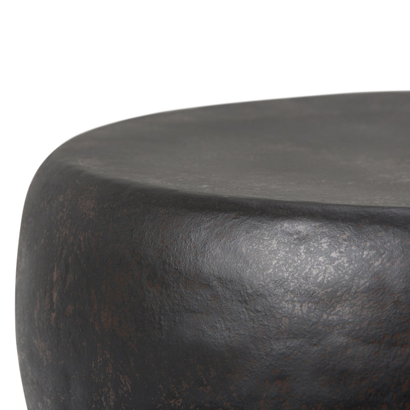 Garvy - Handcrafted Metal Side Table - R&R Furniture Gallery (Fountain Valley, CA)