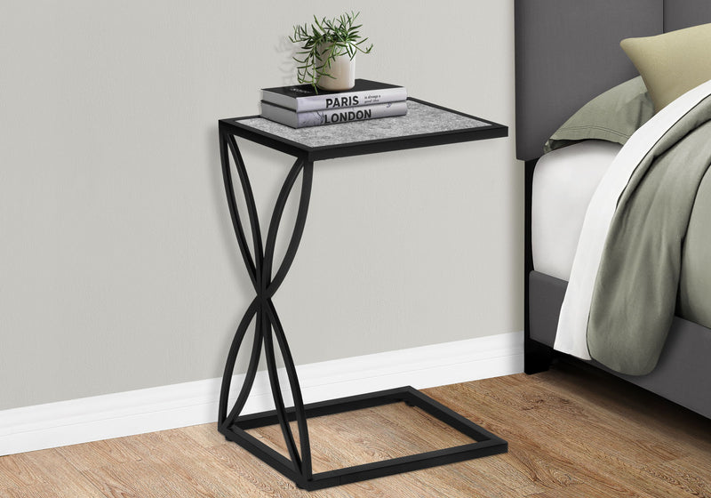Accent Table C - Shaped, Modern - Gray - R&R Furniture Gallery (Fountain Valley, CA)