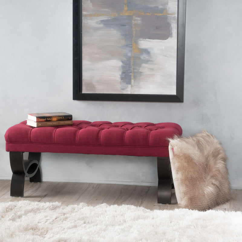 Hilton - Ottoman Bench Classic Style - R&R Furniture Gallery (Fountain Valley, CA)