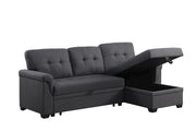Lucca - Reversible Sleeper Sectional Sofa With Storage Chaise - R&R Furniture Gallery (Fountain Valley, CA)
