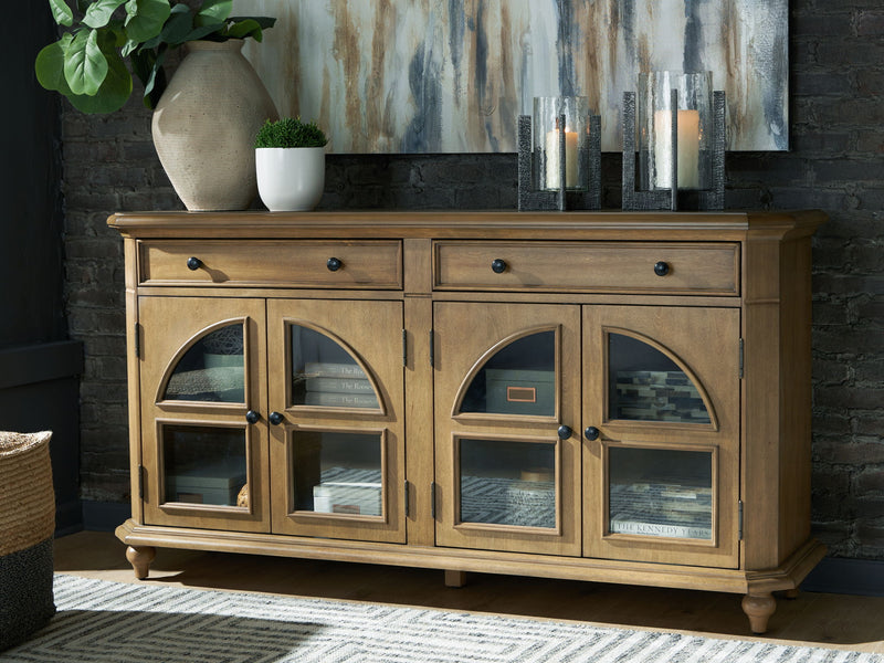 Barlomore - Accent Cabinet - Brown - R&R Furniture Gallery (Fountain Valley, CA)