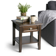 Burlington - End Table - Mahogany Brown - R&R Furniture Gallery (Fountain Valley, CA)