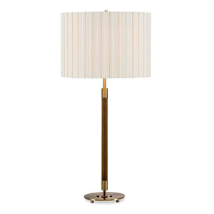 Iliana - Wood Table Lamp - Brass,Gold,Woodtone