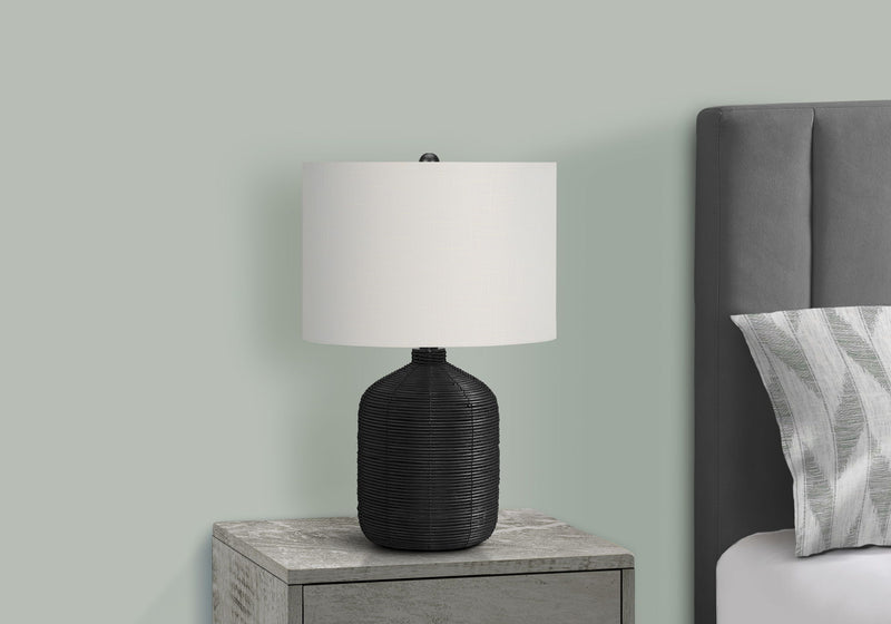 Lighting, Table Lamp, Rattan, Modern - R&R Furniture Gallery (Fountain Valley, CA)