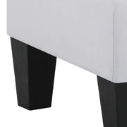 Upholstered casual ottoman by Glory Furniture, stylish and comfortable for modern living spaces, featuring soft fabric and versatile design.