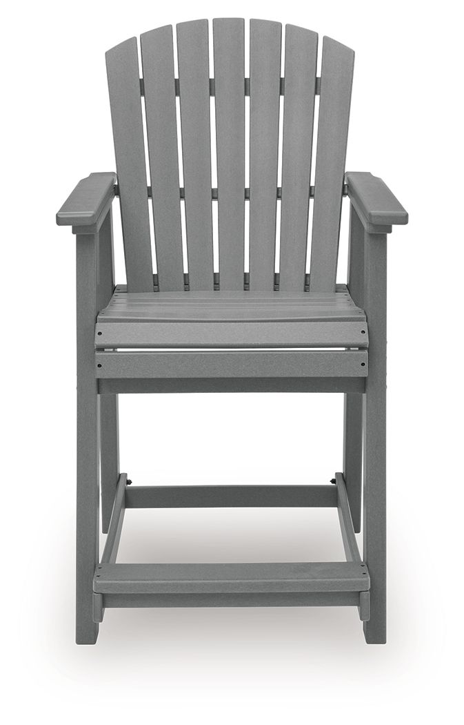Sanctuary Beach - Barstool (Set of 2) - Dark Gray - R&R Furniture Gallery (Fountain Valley, CA)