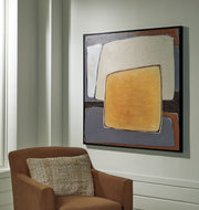 Actman - Wall Art - Cream / Brown / Gray - R&R Furniture Gallery (Fountain Valley, CA)