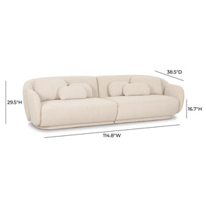 Misty - Modular 4-Seater Sofa - Cream - R&R Furniture Gallery (Fountain Valley, CA)