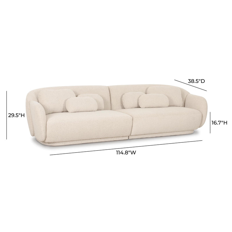 Misty - Modular 4-Seater Sofa - Cream - R&R Furniture Gallery (Fountain Valley, CA)