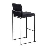 Lumi Source Fuji contemporary high back barstool with elegant design, featuring a sleek modern look and comfortable seating.