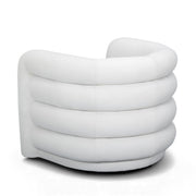 Curves - Velvet Swivel Accent Chair - R&R Furniture Gallery (Fountain Valley, CA)