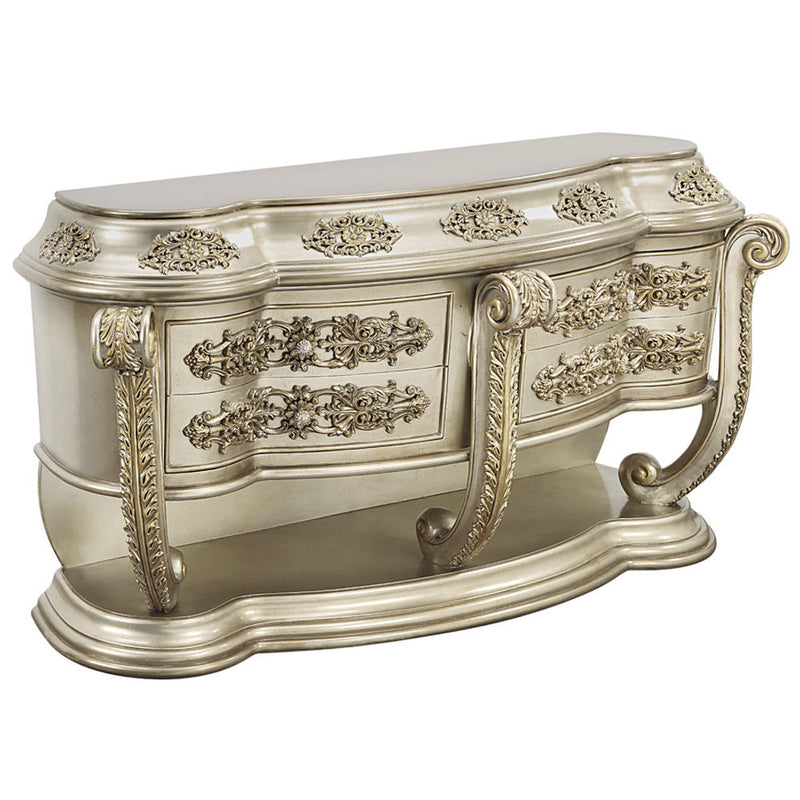 Danae - Dresser - Champagne & Gold - R&R Furniture Gallery (Fountain Valley, CA)