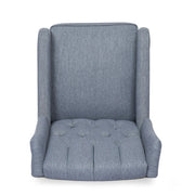 Classic Design, Manual Recliner Chair With 360 Degree Swivel - R&R Furniture Gallery (Fountain Valley, CA)