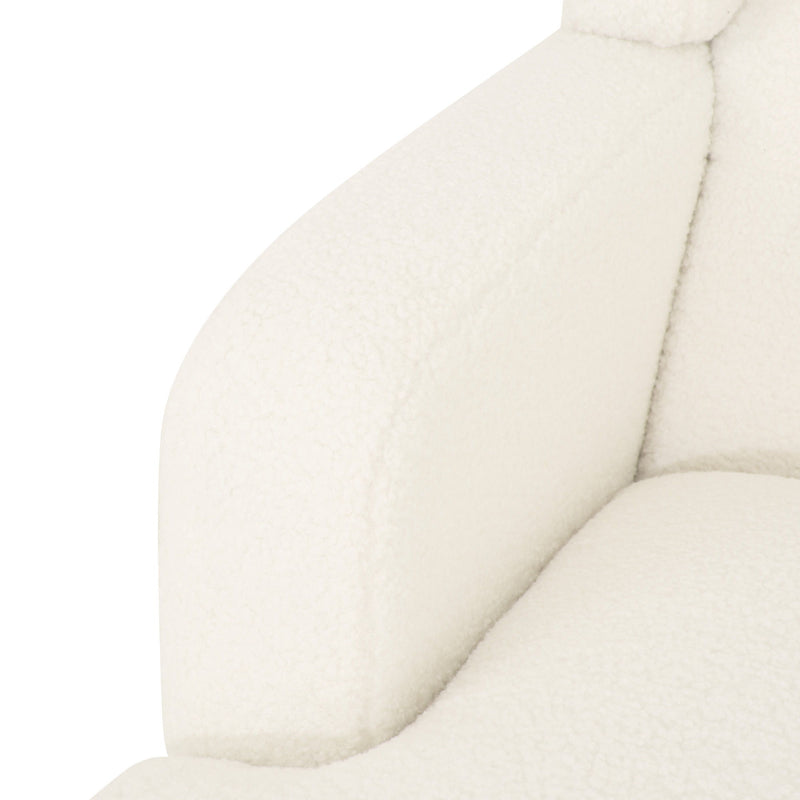 Upholstered Accent Chair Tufted Armchair For Living Room And Bedroom - R&R Furniture Gallery (Fountain Valley, CA)