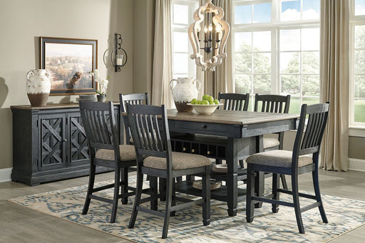 Tyler Creek - Counter Height Table Set - R&R Furniture Gallery (Fountain Valley, CA)
