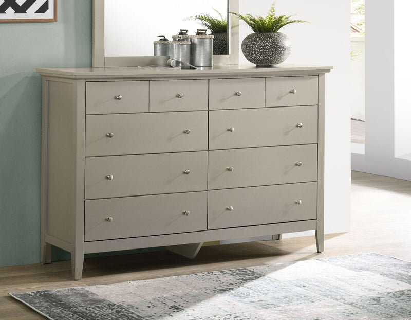 Glory Furniture Hammond elegant casual dresser with multiple drawers, ideal for bedroom or living room storage.