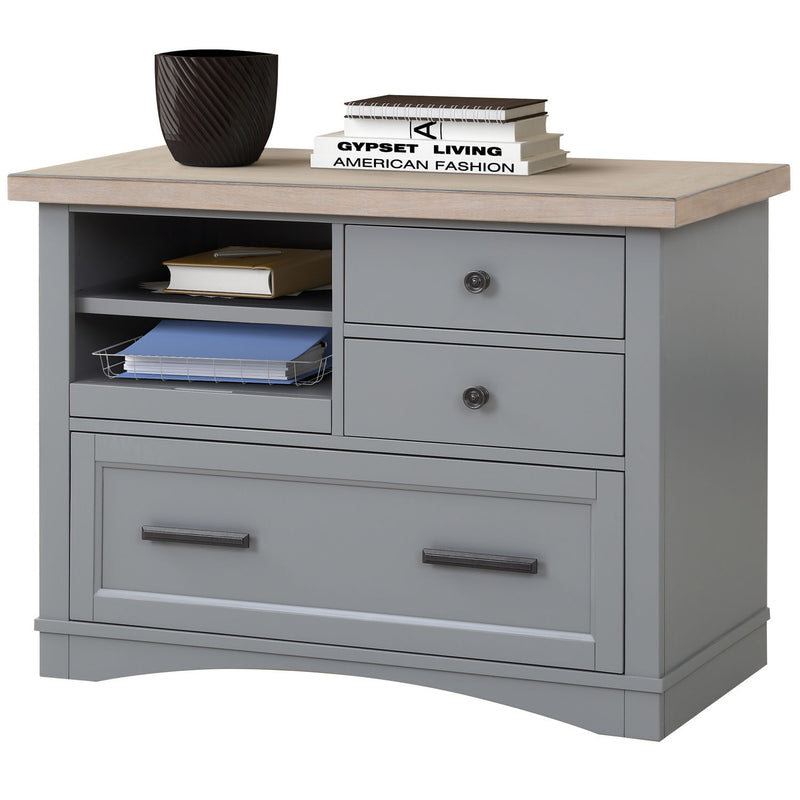 Americana Modern - Functional File with Power Center - R&R Furniture Gallery (Fountain Valley, CA)