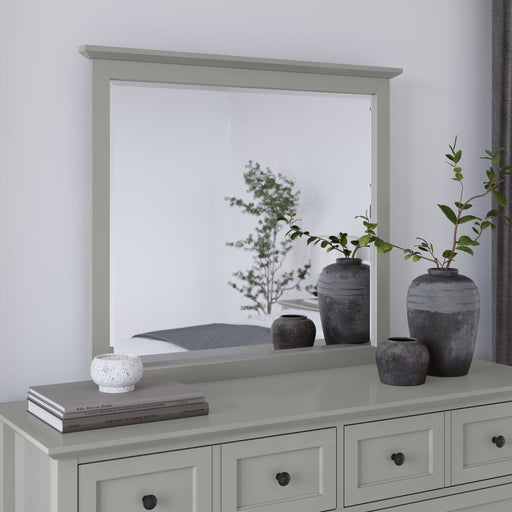 Modus Grace wall or dresser mirror in elephant grey, standalone design with a modern, sleek frame for stylish home decor.