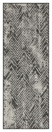 Sunshine - 5'3" X 7'3" Indoor & Outdoor Area Rug - Anthracite - R&R Furniture Gallery (Fountain Valley, CA)