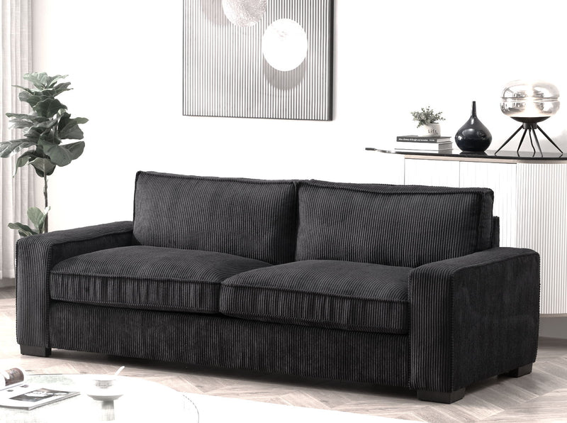 Luxe - Sofa With Sleek Design, Spacious And Comfortable 3 Seater Couch - R&R Furniture Gallery (Fountain Valley, CA)