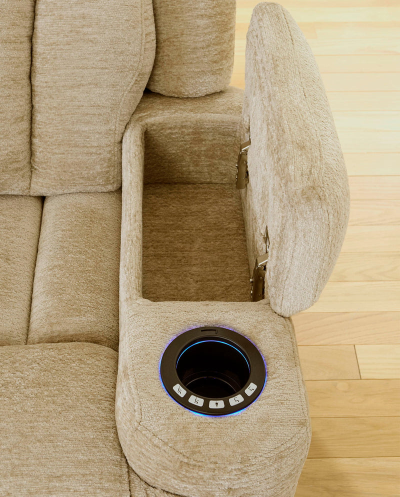 Dalton - Power Drop Down Console Sofa