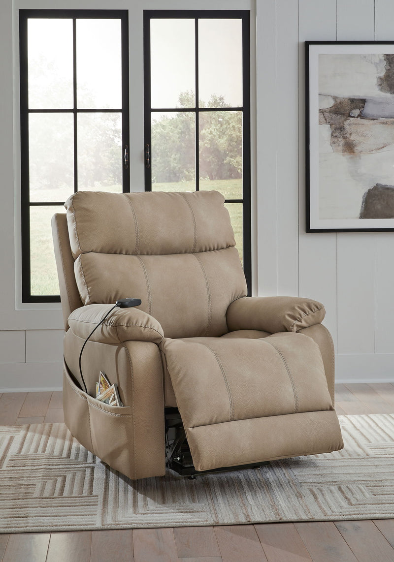 Next-Gen Durapella - Power Lift Recliner - R&R Furniture Gallery (Fountain Valley, CA)