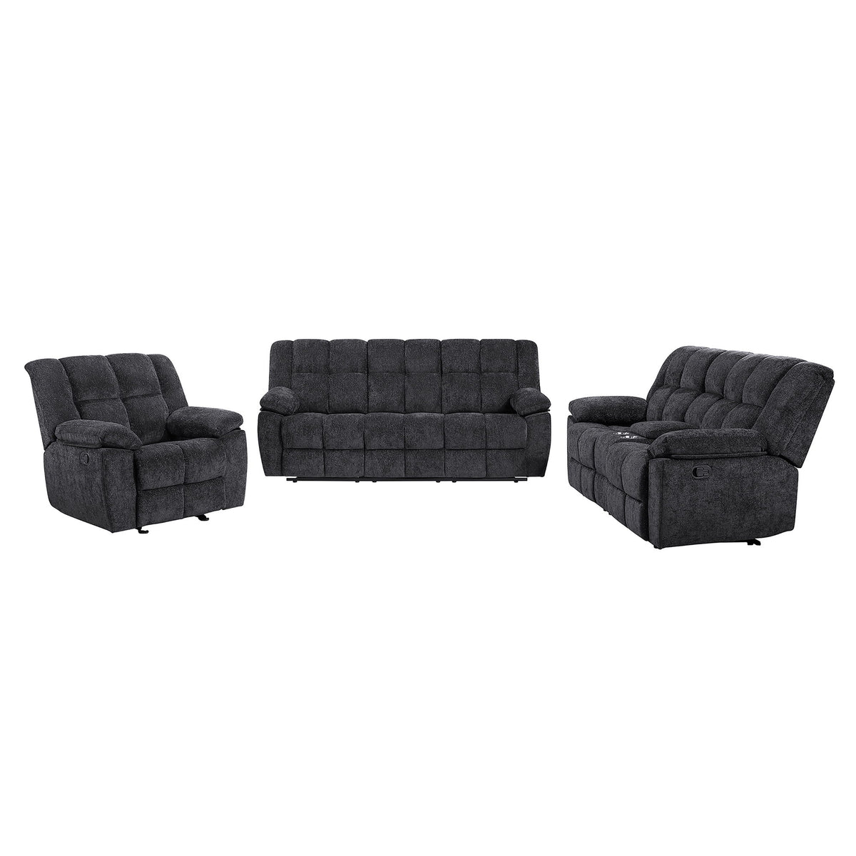 Liam - Reclining Sofa With Manual Reclining