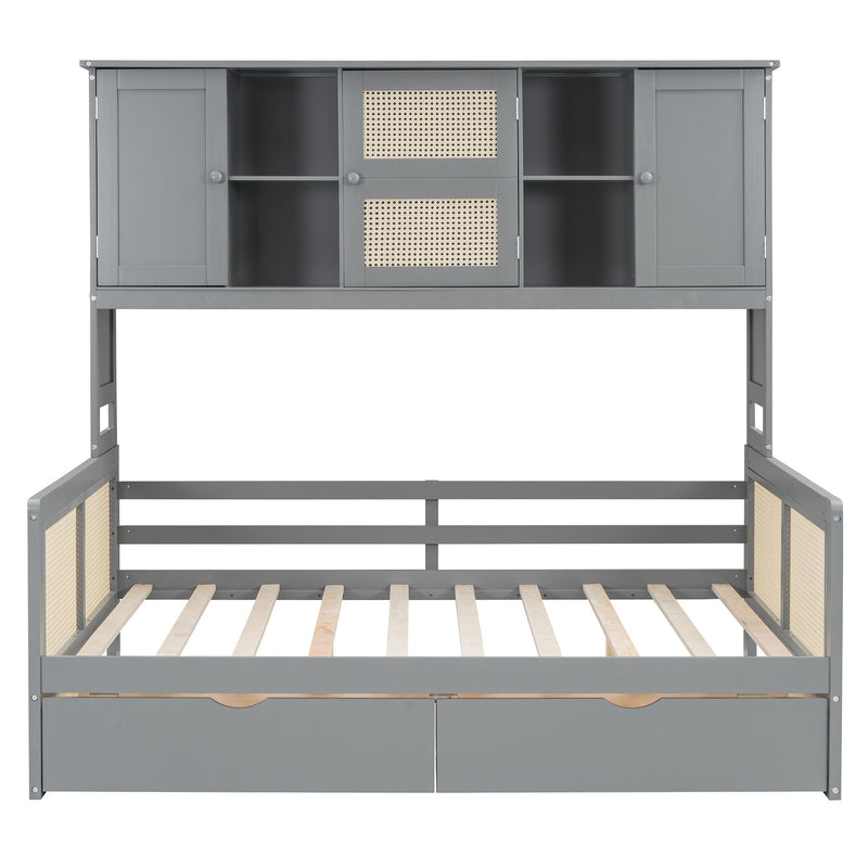 Daybed And All In One Cabinet And Shelf - R&R Furniture Gallery (Fountain Valley, CA)