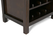 Avalon - High Storage, Wine Rack Cabinet - R&R Furniture Gallery (Fountain Valley, CA)