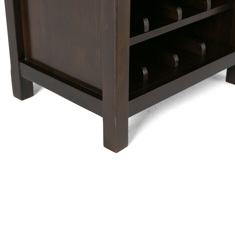 Avalon - High Storage, Wine Rack Cabinet - R&R Furniture Gallery (Fountain Valley, CA)