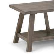 Dylan - Entryway Bench - Driftwood - R&R Furniture Gallery (Fountain Valley, CA)