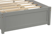 Platform Bed Wood Bed Frame With Trundle - R&R Furniture Gallery (Fountain Valley, CA)