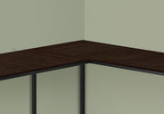 Computer Desk, Home Office, Corner, L Shape, Laptop, Marble Look Contemporary & Modern - R&R Furniture Gallery (Fountain Valley, CA)
