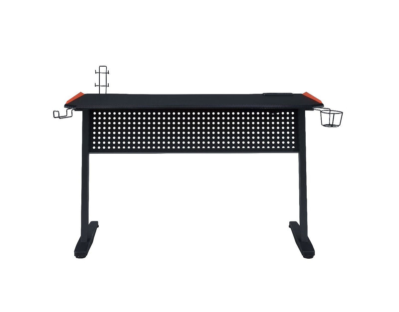 Dragi - Gaming Desk With USB - Black & Red - R&R Furniture Gallery (Fountain Valley, CA)