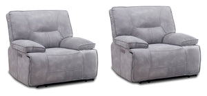 Gladiator - Power Zero Gravity Recliner - R&R Furniture Gallery (Fountain Valley, CA)