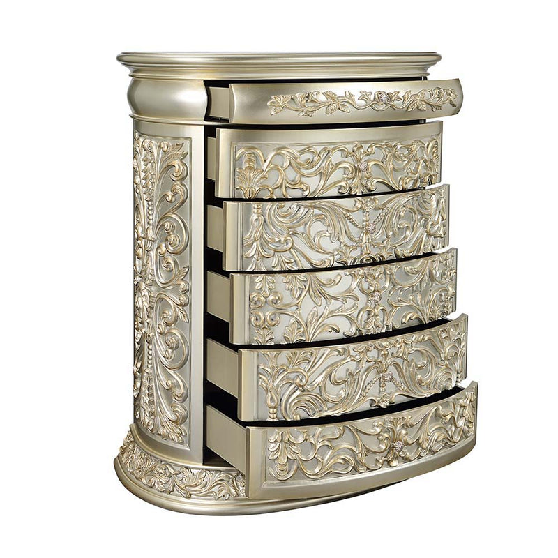 Sorina - Chest - Antique Gold - R&R Furniture Gallery (Fountain Valley, CA)