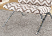 Accent Chair, Armless, Fabric, Living Room, Bedroom, Contemporary, Modern - R&R Furniture Gallery (Fountain Valley, CA)
