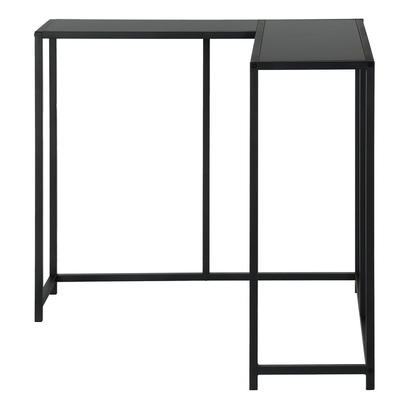 Corner Accent Console Table For Entryway, Contemporary & Modern - Black - R&R Furniture Gallery (Fountain Valley, CA)