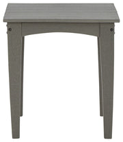 Visola - Square End Table - Gray - R&R Furniture Gallery (Fountain Valley, CA)