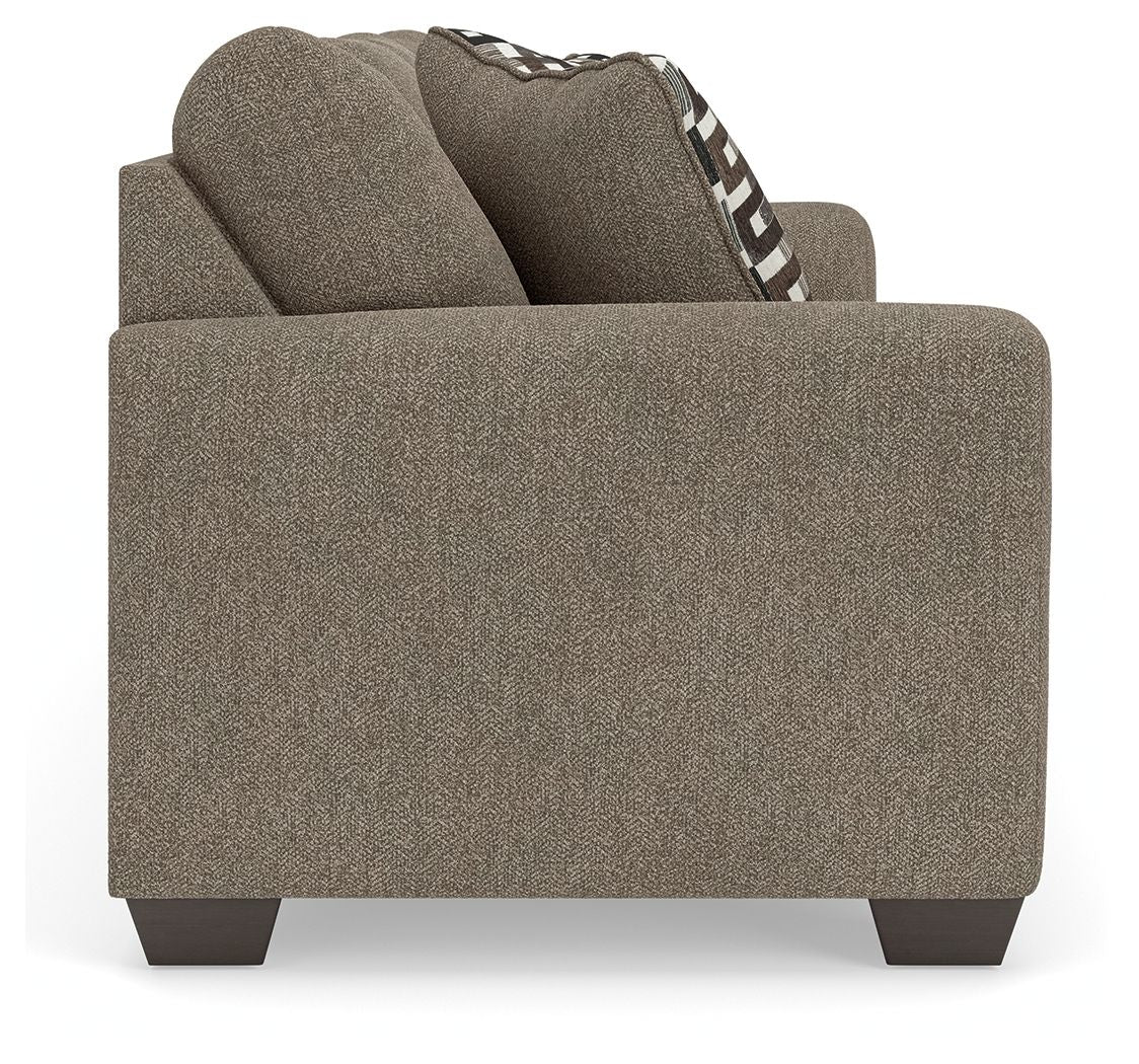 Triston-Peaks - Queen Sofa Sleeper - Suede - R&R Furniture Gallery (Fountain Valley, CA)