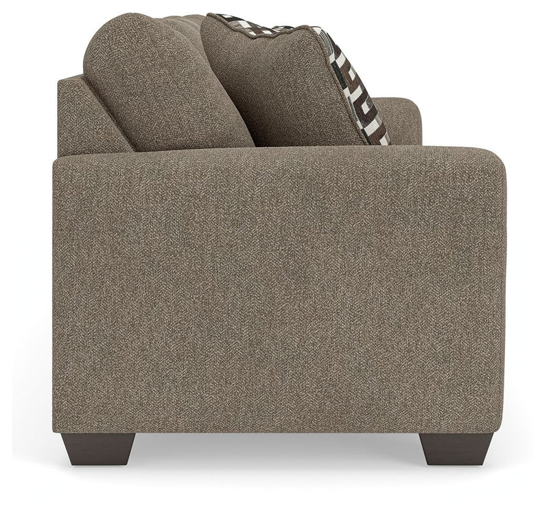 Triston-Peaks - Queen Sofa Sleeper - Suede - R&R Furniture Gallery (Fountain Valley, CA)