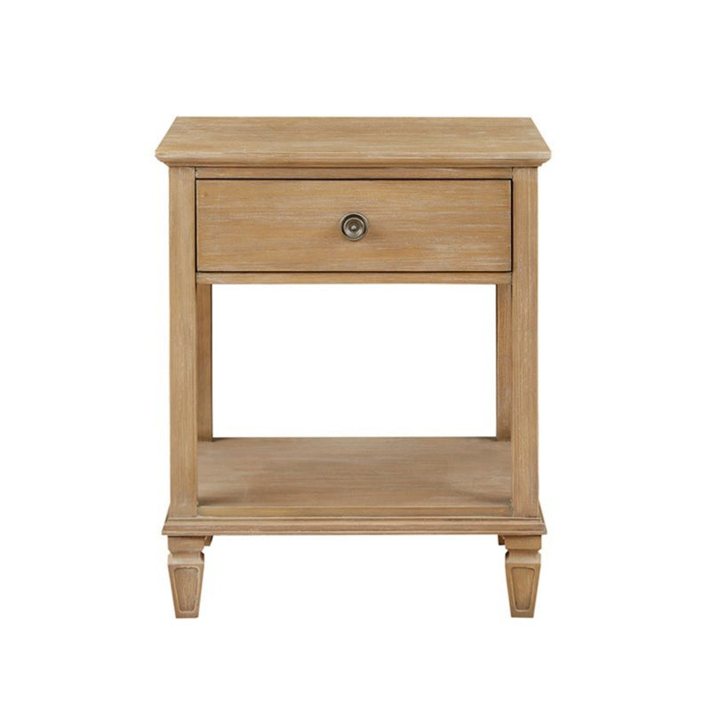 Victoria - Bedside Table With Drawer And Shelf - R&R Furniture Gallery (Fountain Valley, CA)