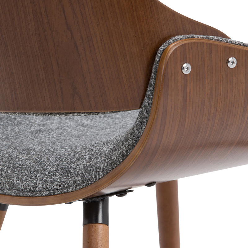 Malden - Bentwood Upholstered Dining Chair With Wood Back - R&R Furniture Gallery (Fountain Valley, CA)