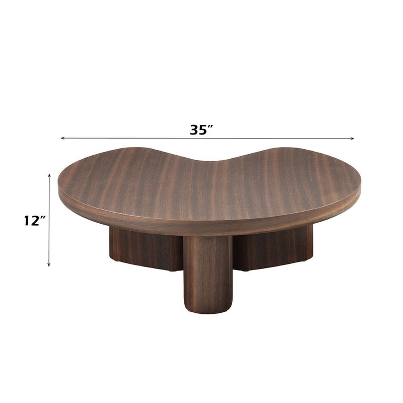 Yoab - Coffee Table - Smoked Oak - R&R Furniture Gallery (Fountain Valley, CA)