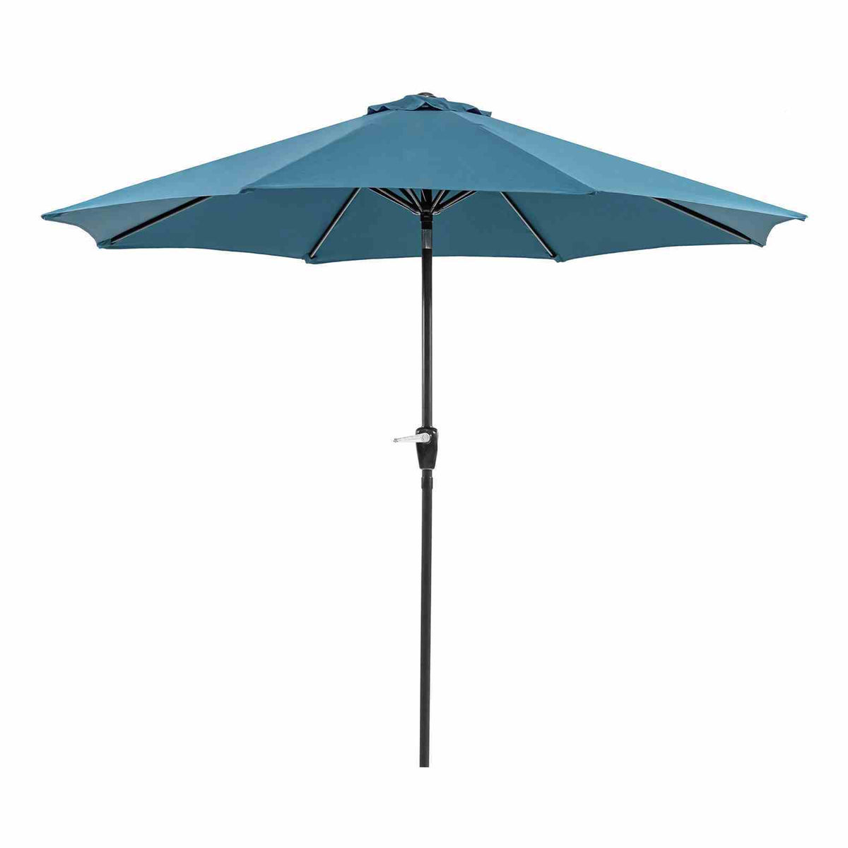 Soli - 9' Outdoor Umbrella w/ Auto Tilt, Blue